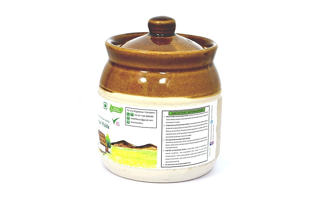 Favor8 Red Chilli Pickle    Jar  350 grams